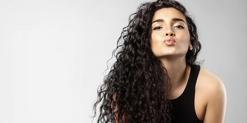 Dark Curly Hair