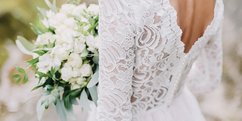 lace wedding dress