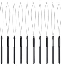 10 Pieces Hair Extensions Loop Threader