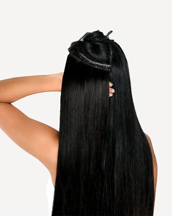Beauty Works Gold Double Weft Hair Extensions