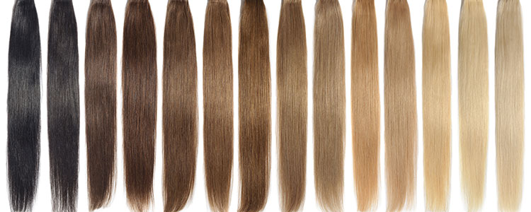 hair extensions colours