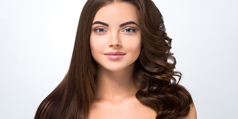 Girl With Hair Styled