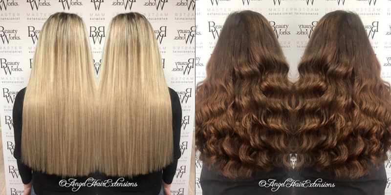 Angel deals hair extensions