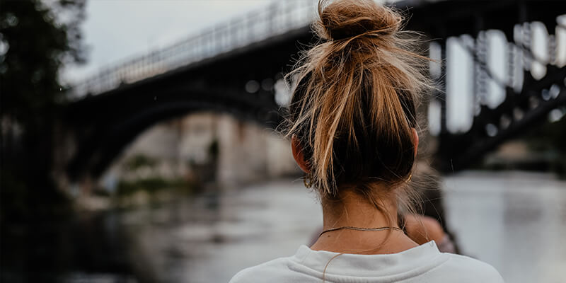 messy bun