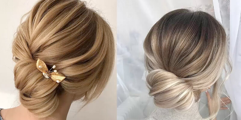 low bun