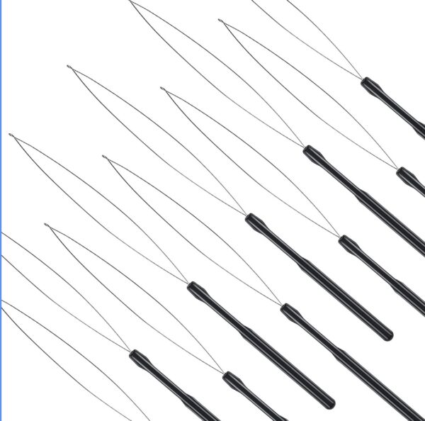 10 Pieces Hair Extensions Loop Threader